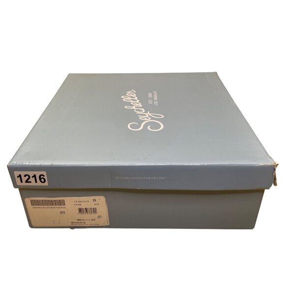 Seychelles Women’s Irresitible Off White Leather Side Zip Up Ankle Boots Sz 7.5 - Picture 11 of 12